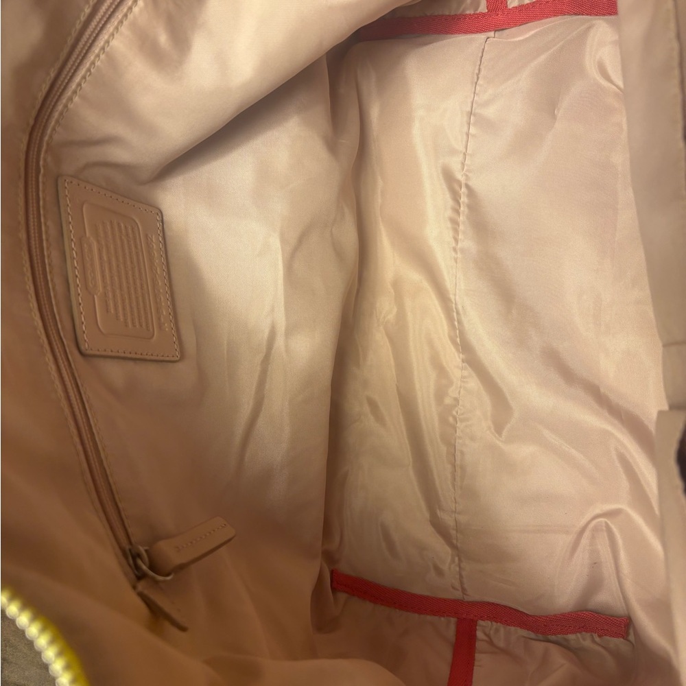 Coach Yellow Everyday Tote Bag - Picture 12 of 13